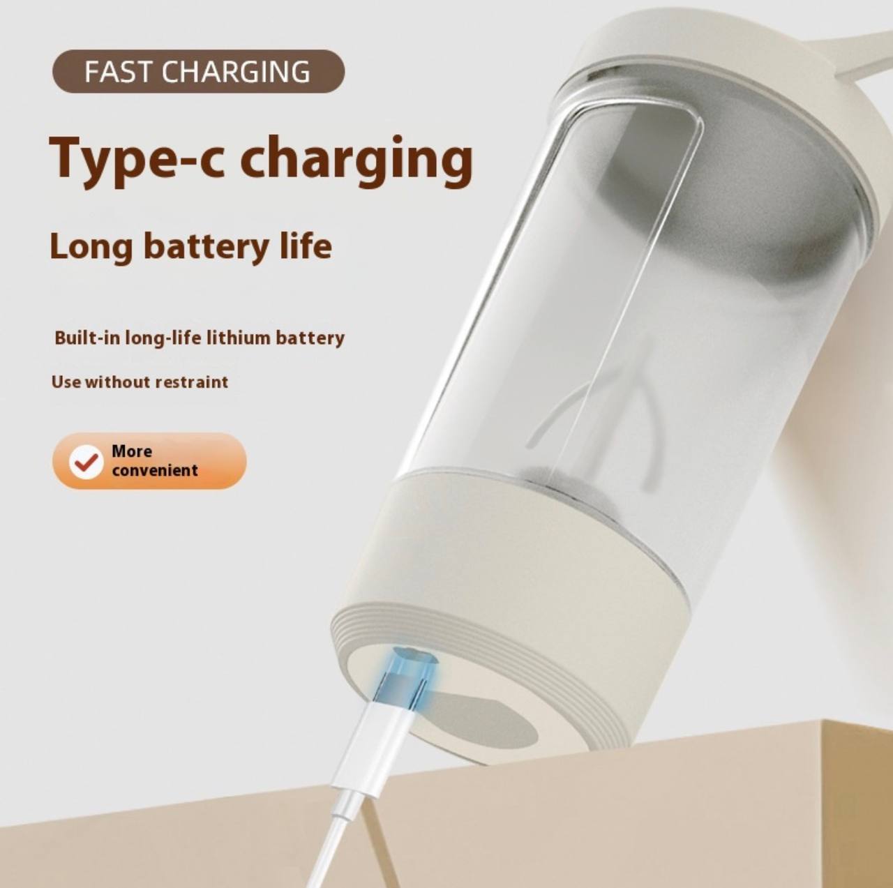 AXIOMIX Portable Electric Mixer Cup